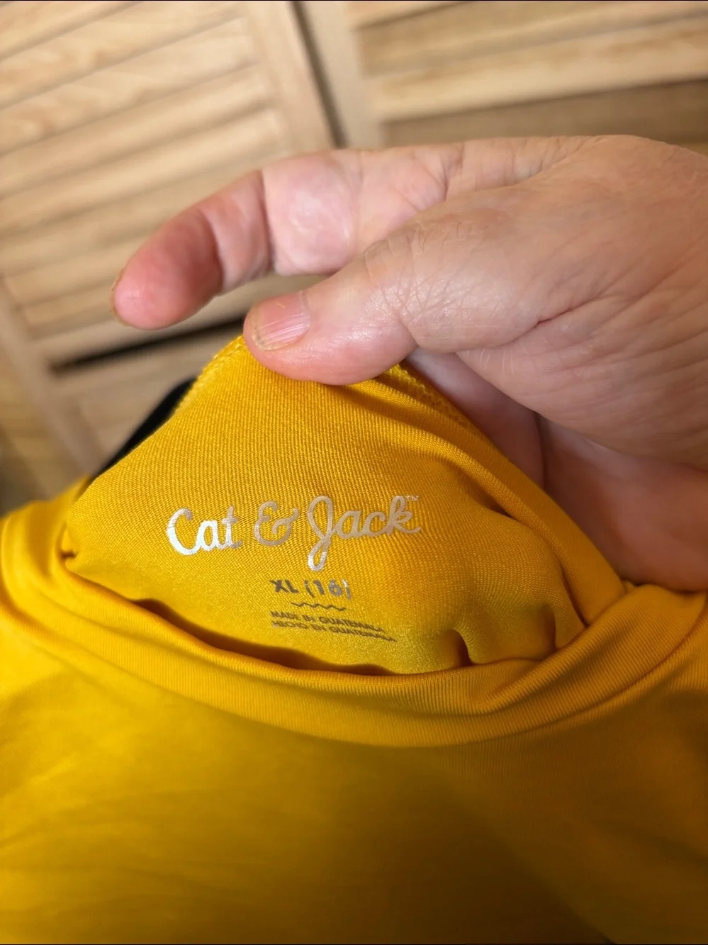 Cat & Jack Yellow T-Shirt Children’s XL